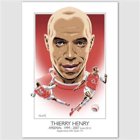 Thierry Henry Arsenal Montage Uklisting