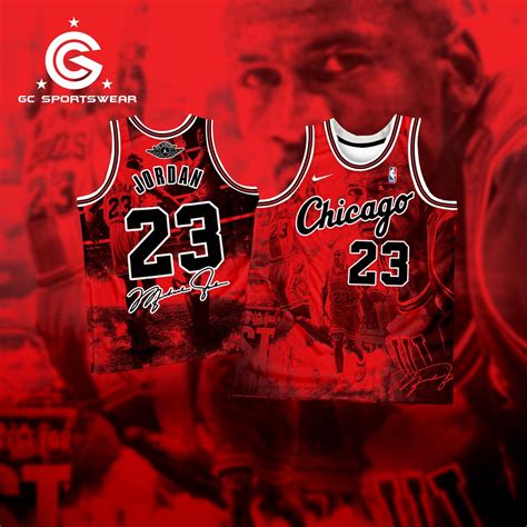 Chicago Bulls Jordan Gc Jersey Full Sublimation Shopee Philippines