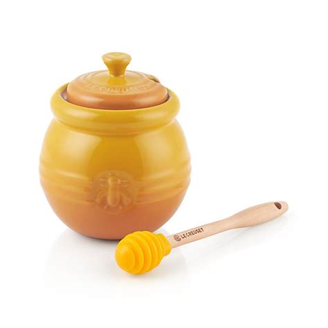 Le Creuset ® Honey Jar With Dipper Crate And Barrel