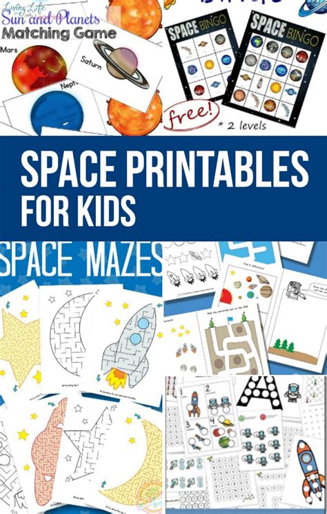 Space Themed Free Printables Free Printable Templates