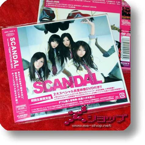 SCANDAL TEMPTATION BOX Lim CD DVD Re Cycle Me Shop