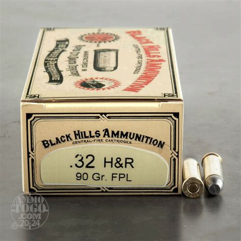 32 Handr Magnum Lead Flat Nose Ammo For Sale By Black Hills Ammunition