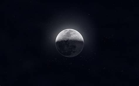Nasa Moon Night Sky