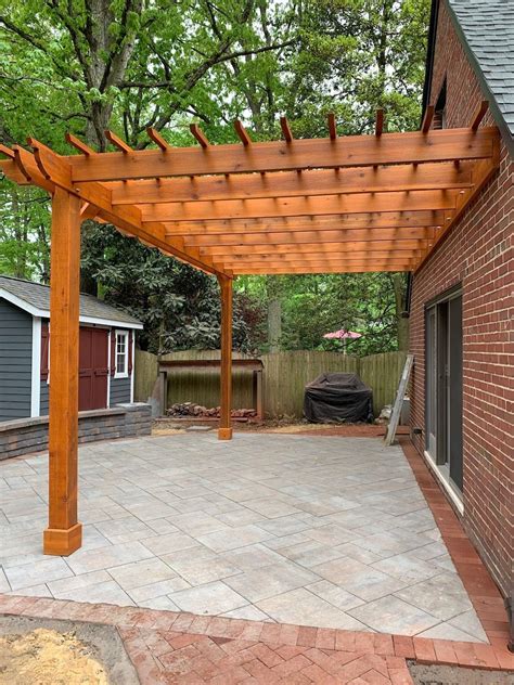 Attached Pergola Ideas Find Backyard Living Ideas And Attached Pergola