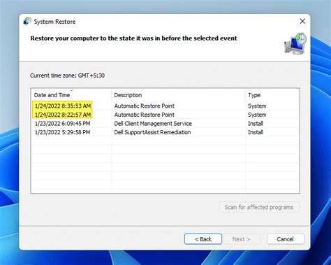 How To Create Automatic System Restore Points Daily In Windows 1011