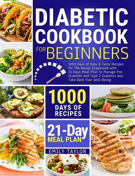 Diabetic Cookbook For Beginners 1000 Days Of Easy And Tasty Recipes For