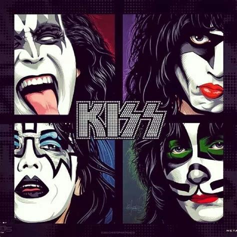 The Faces Of Kiss Band Members