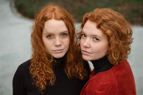 redhead sisters chloé desnoyers flickr
