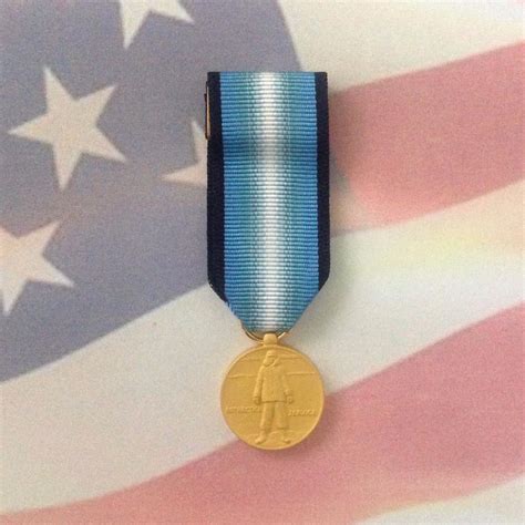 Us Antarctica Service Medal Mini United States