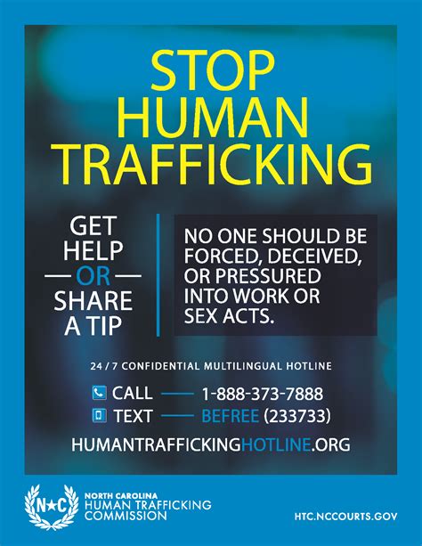 Human Trafficking Awareness Resource Library North Carolina Judicial