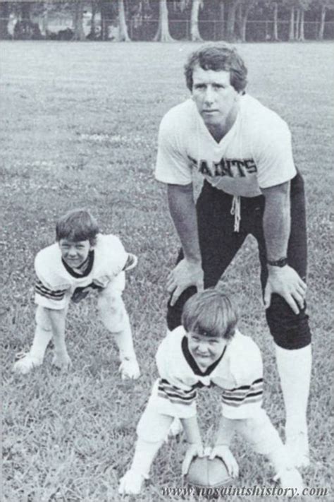 Archie Manning With Peyton And Cooper As Children New Orleans Saints