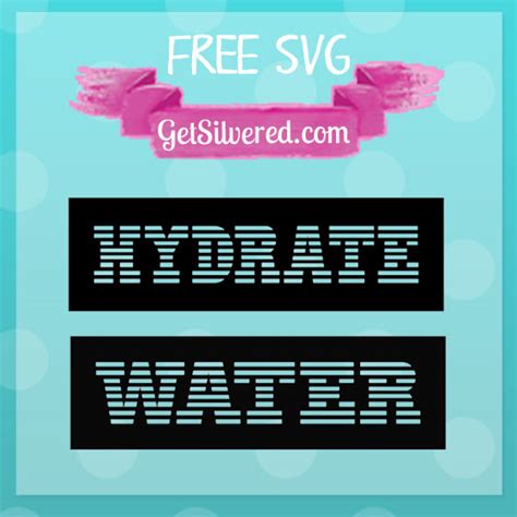 Svg Sunday Hydrate And Water Decal