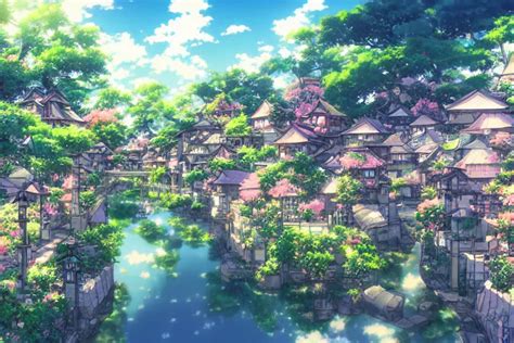 Top 48 Imagen Anime Village Background Vn