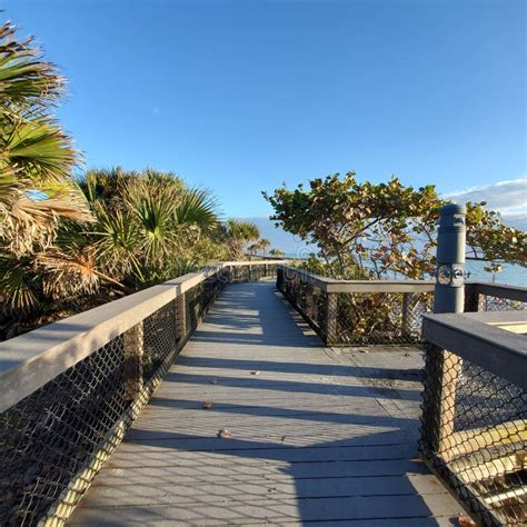 Beach Boardwalk In Florida Stock Image Image Of Gulf 211353343