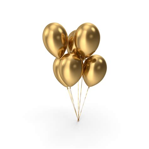 Gold Balloons Png Images And Psds For Download Pixelsquid S11782011f
