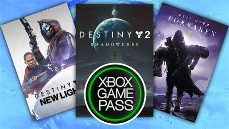 Destiny 2 Forsaken And Shadowkeep в Xbox Game Pass Xbox Union