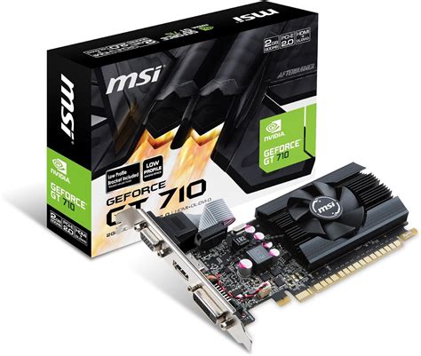 Msi Gaming Geforce Gt 710 2gb Gdrr5 64 Bit Hdcp Support Directx 12