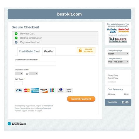 These cards are different from the paypal credit line that allows you to extend payment on your paypal purchases. 2checkout payment gateway / PayPal & Credit Card online - PrestaShop Addons