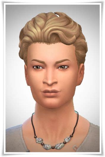 Birksches Sims Blog Swept Back Short Neck Hair Sims 4 Hairs Sims 4
