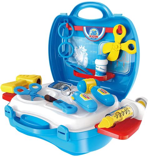 Doctor Kit For Kids Pretend Medical Set Toy 18pcs Educational