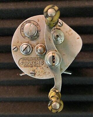 Vintage Pflueger Supreme Fishing Reel EBay