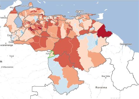 Colores Del Mapa De Venezuela Imagui