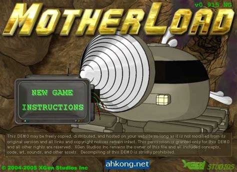 Motherload – Flash Games Download – Overview ~ Flash Games