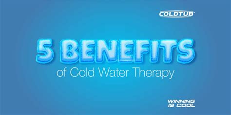 5 Benefits Of Cold Water Therapy Cold Tub