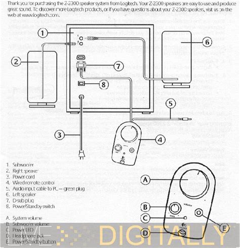 It shows the way the electrical wires are interconnected and can also show where fixtures and. Logitech Z623 Wiring Diagram
