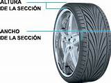 Pictures of What Is Section Width Of A Tire