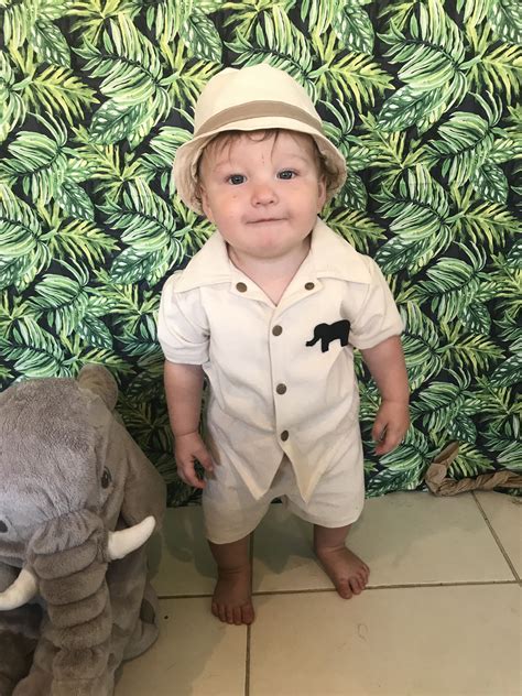 Jungle Safari Party Baby Outfit Costume Super Cute First