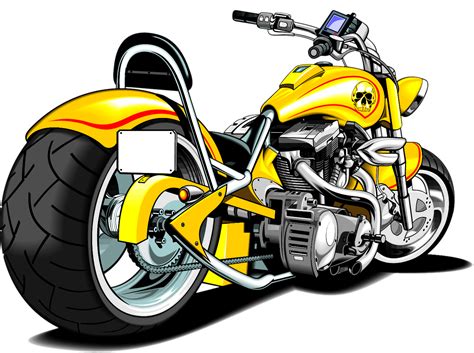 Harley Davidson Drawing Outline Free Download On Clipartmag