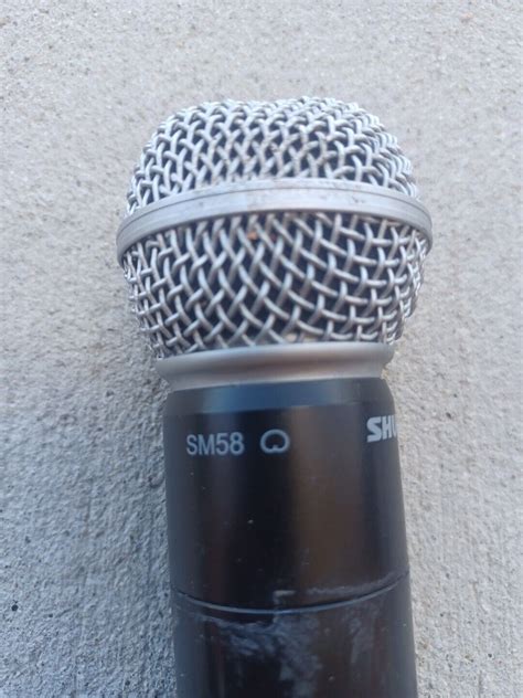 Shure Sm58 Wireless Microphone Pgx2 Works Ebay