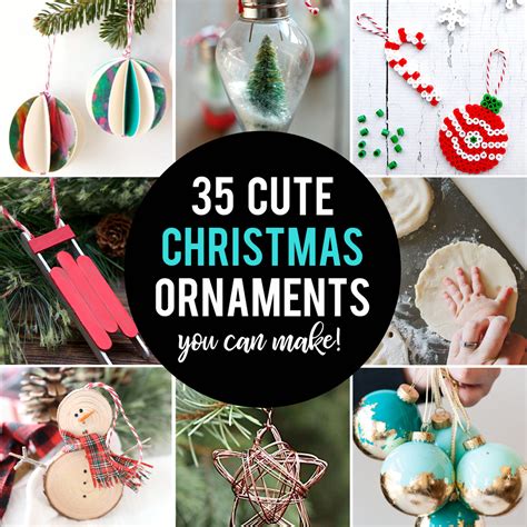 35 Beautiful Diy Handmade Christmas Ornaments Its Always Autumn