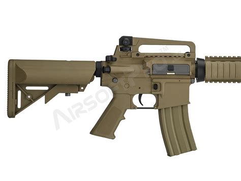 M4 M16 Sr25 416 Airsoftová Zbraň M4 Ris Sportline Gen2 Tan