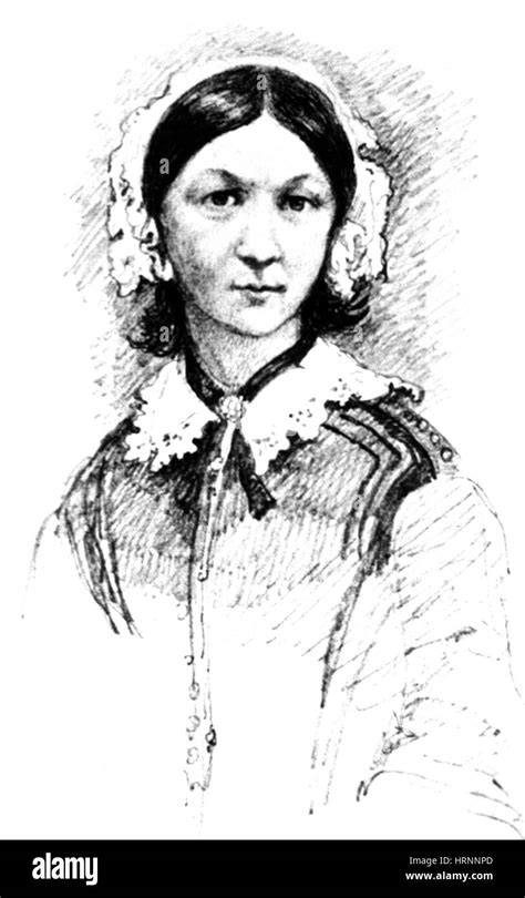 Florence Nightingale English Nurse And Statistician Stock Photo Alamy