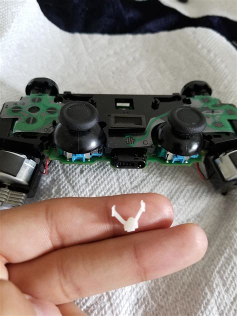 Just Took Apart A Broken Ps4 Controller Whats This White Thing Used