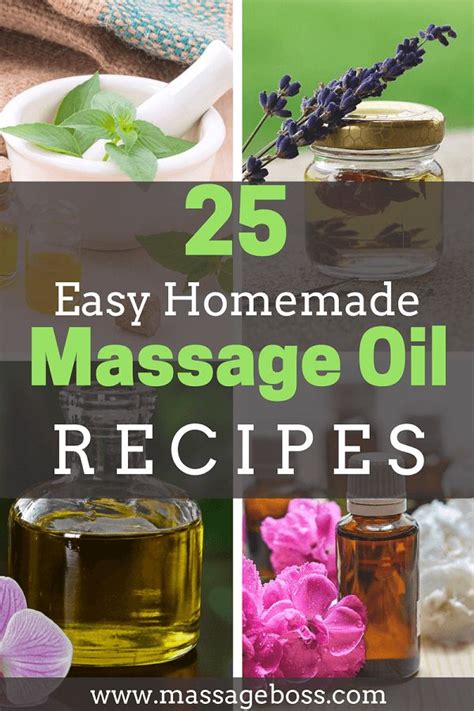 Looking For The Best Homemade Massage Oil Try These Awesome Recipes And Impress Your Loved On