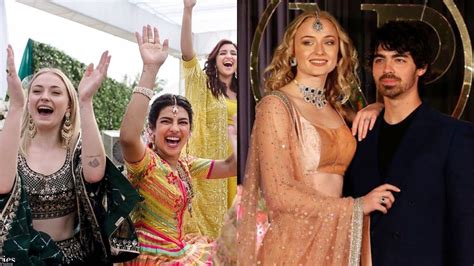 All Of Sophie Turners Looks From Priyanka And Nicks Wedding