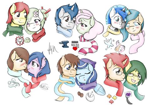 Scarf Pony Couples By Msbriley On Deviantart