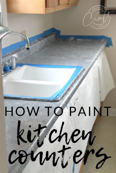 The refinisher evidently did a very poor job of it. Fake the Look of Granite: Painting Laminate Counters with ...