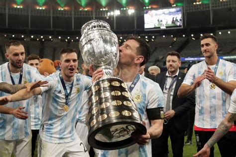 copa américa las mejores fotos y videos de argentina campeón con messi como protagonista