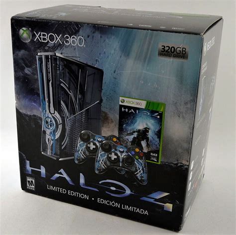 New Sealed Xbox 360 Halo 4 Limited Edition 320 Gb Console Bundle 2