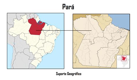 Geografia Do Estado Do Pará Suporte Geográfico