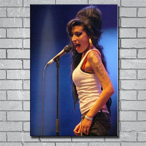 Y564 Art Print Amy Winehouse Music Singer Star 14x21 24x36 27x40inch