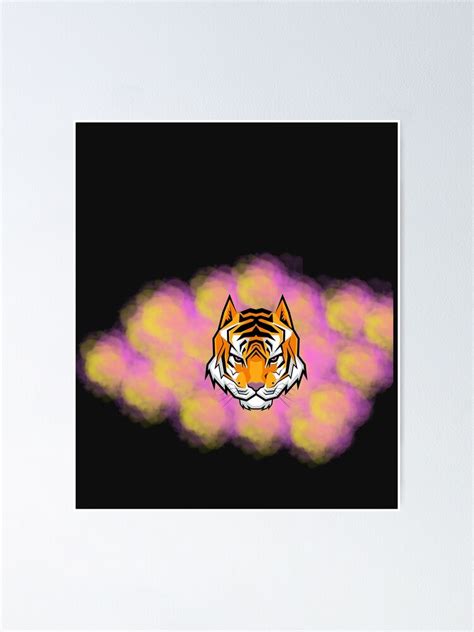 Tiger Face Poster For Sale By Sebastiano01 Redbubble