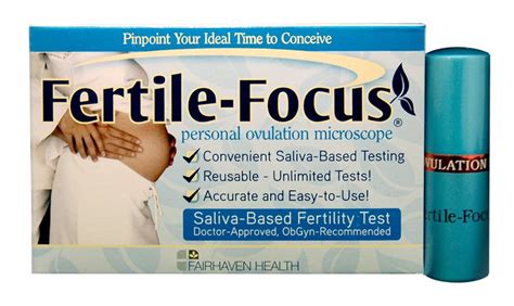 Fairhaven Health Fertile Focus Ovulation Test Kit Womens Fertility
