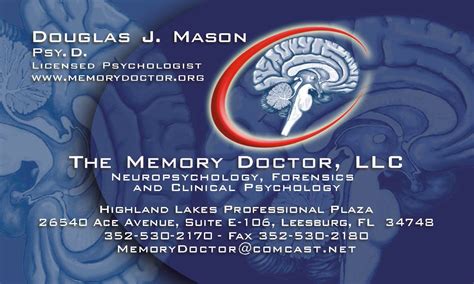 The Memory Doctor Llc Leesburg Fl