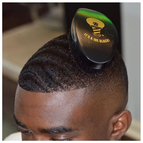 The wave pattern is sideways in 720 waves. Joe Black 360 Wave Brush - Joe Black Barbershop