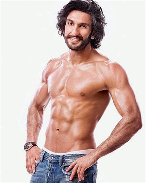 Bollywood Sexy Men Ranveer Singh Hot Six Pack CineHub